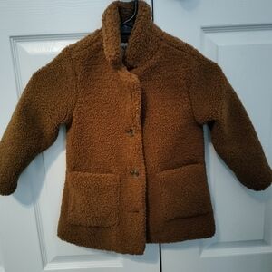 Cozy Brown Kids Jacket